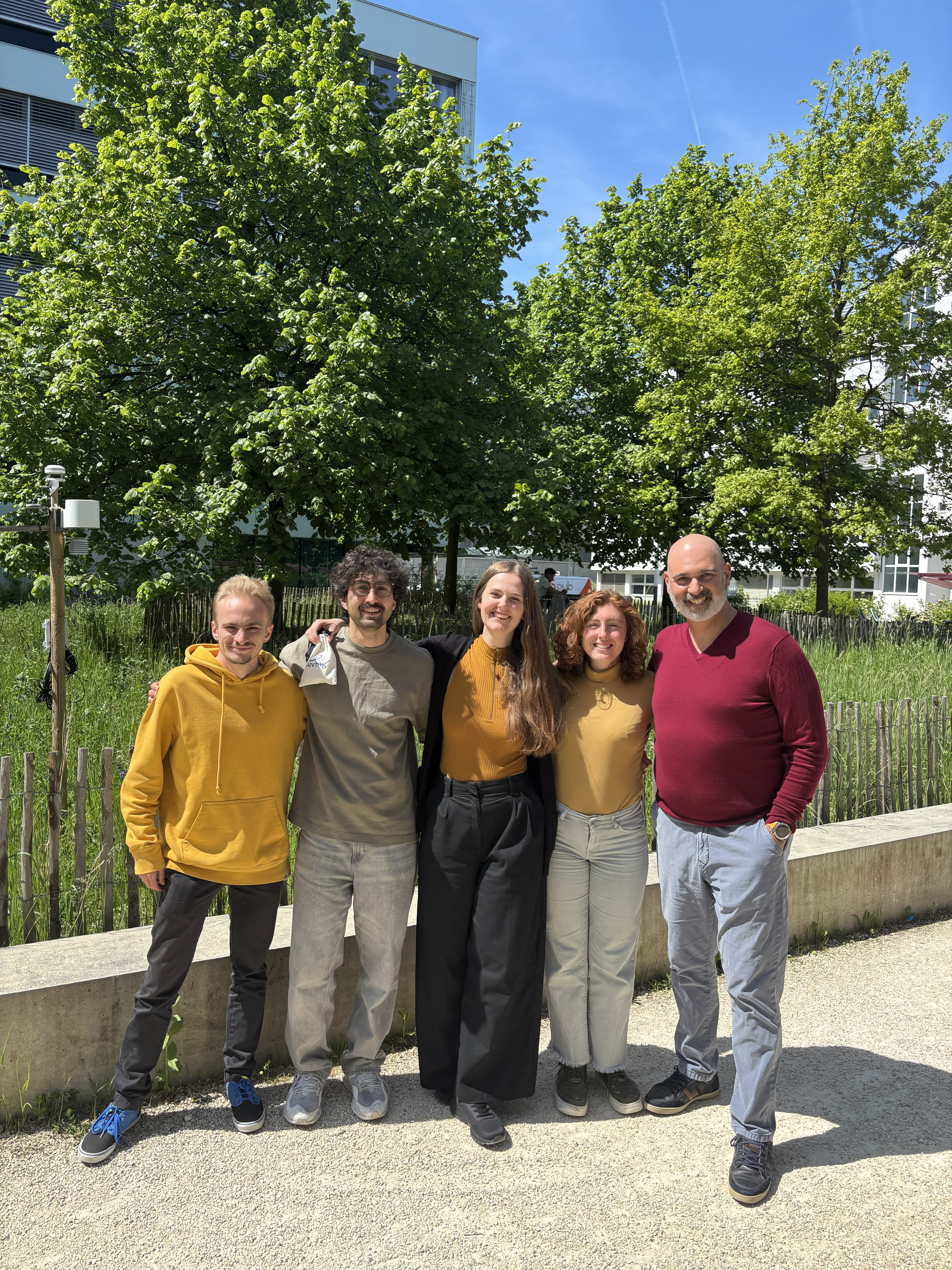 The Aiving team together